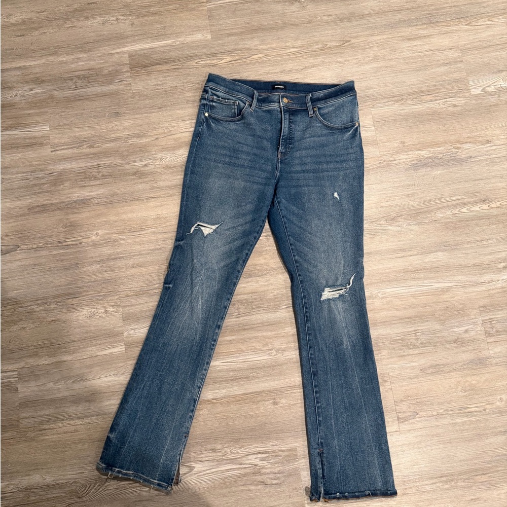 Express Split Hem Jeans sz 14